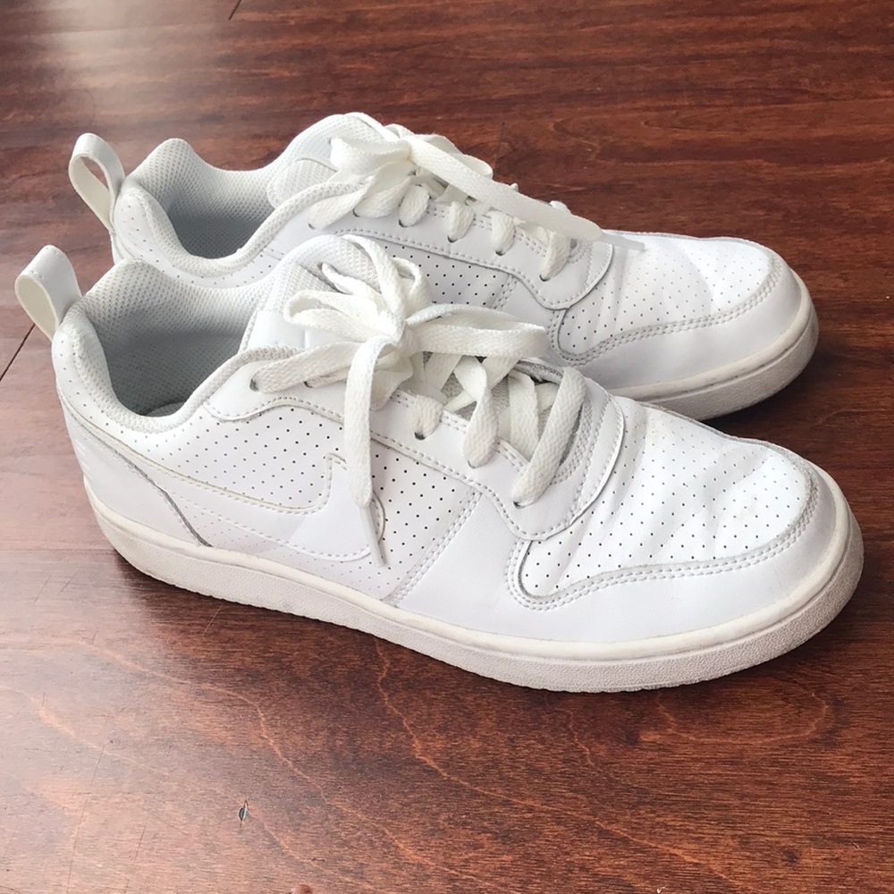 White Nike sneakers